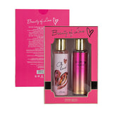 Body Mist Women's 2pcs Set  BEAUTY OF LOVE 2×6.1fl.oz/180ml