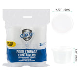 Fresh Guard Food Containers 16OZ 36CT