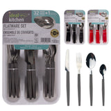 Ideal Kitchen 32PK FLATWARE SET WITH ORGANIZER