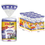 Xtratuff Trash Bag Drawstring 8G 90CT Lavender