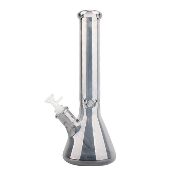 Glass Bong 14.5in Smokey Gray