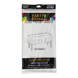 Table Cover Rectangular 54*108In White