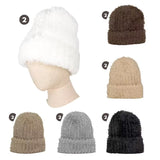 Cindy Claire Winter Fuzzy Hat