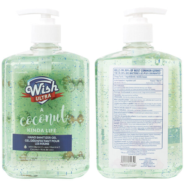 Wish Hand Sanitizer 16.9oz Advance Coconut