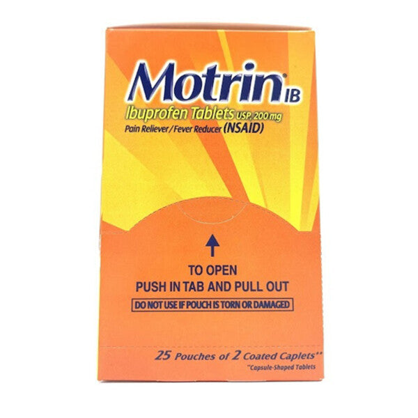 Motrin IB Refill Pain Reliever Fever Reducer 25x2's