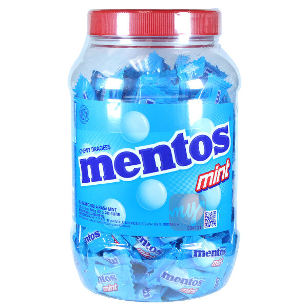 Mentos 540g 19oz 200CT Mint Jar