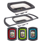 Ideal Kitchen Collapsible Silicone Colander Extendable 39x26.5x4.2cm