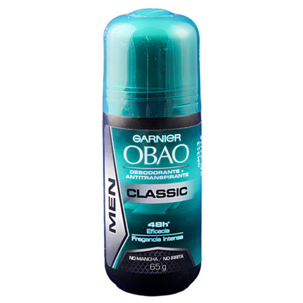 Obao Roll On Desodorante 65g for Men Classic