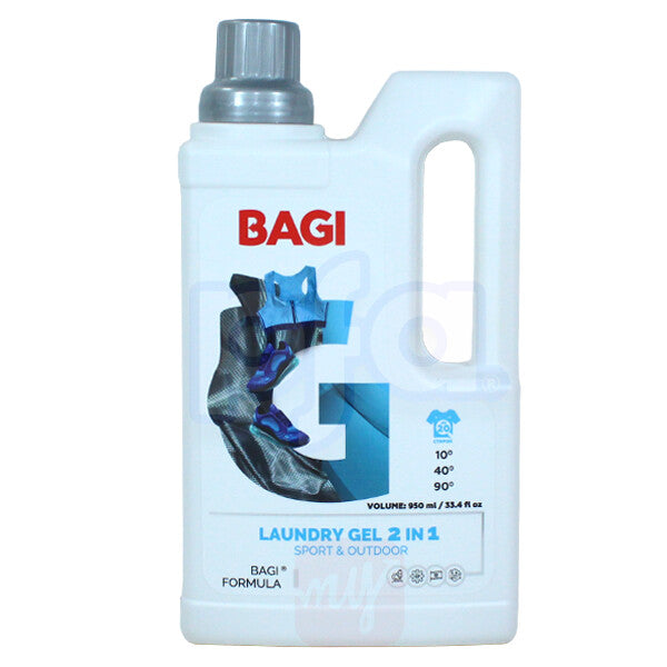 Bagi 950mL (32oz) Laundry Gel 2in1 Sports Outdoor