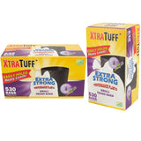 Xtratuff Trash Bag Box 4 Gal 530CT Lavender