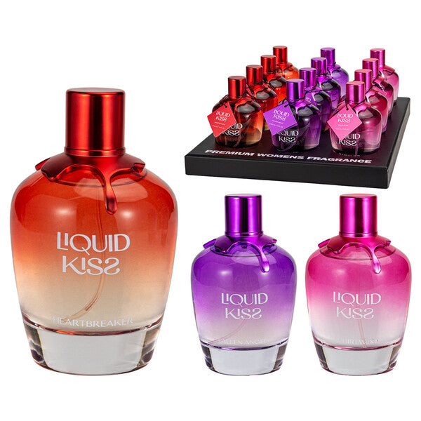 LIQUID KISS Women's Fragrance 3.4oz XOXO BOXLESS PDQ