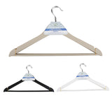 Ideal Home Plastic Hangers 3PK Wood Solid