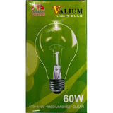 1pc Clear Light Bulb 60W