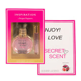 Women's 2pcs Vial Set SECRET SCENT CRUSH 1.7fl.oz+0.34fl.oz EDP