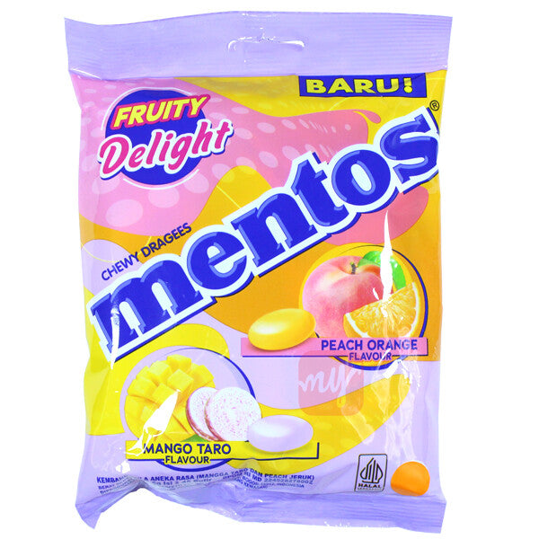 Mentos Bag 121g 4.28oz Fruity Delight