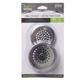 Ideal Kitchen Sink Strainer Stainless Steel 2PK