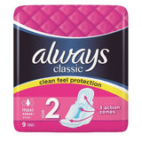 Always Classic Maxi 9 Wings (Magenta)