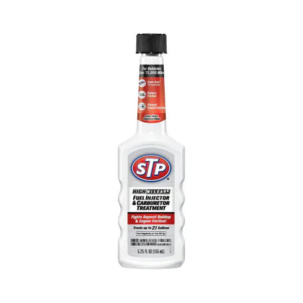 Stp High Mileage Fuel Injector & Carburetor Treatment 5.25oz/155ml