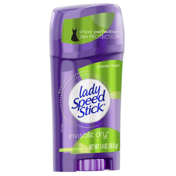 Lady Speed Stick Deo Inv Dry 1.4oz Powder Fresh
