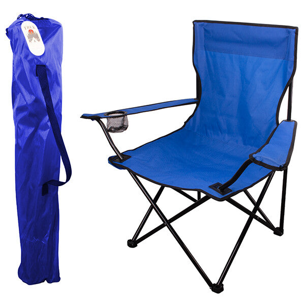 Folding Camping Chair Blue 19.7*19.7*31.5 inch