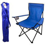 Folding Camping Chair Blue 19.7*19.7*31.5 inch