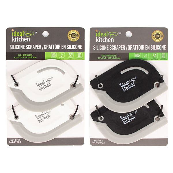 Ideal Kitchen  Dish Scraper 2PK