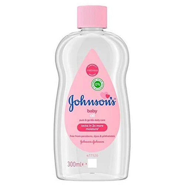 JJ Baby Oil 300ml Regular