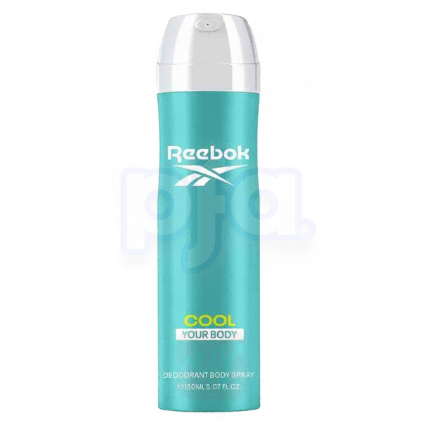 Reebok Body Spray Deodorant 150ml Women Cool Your Body