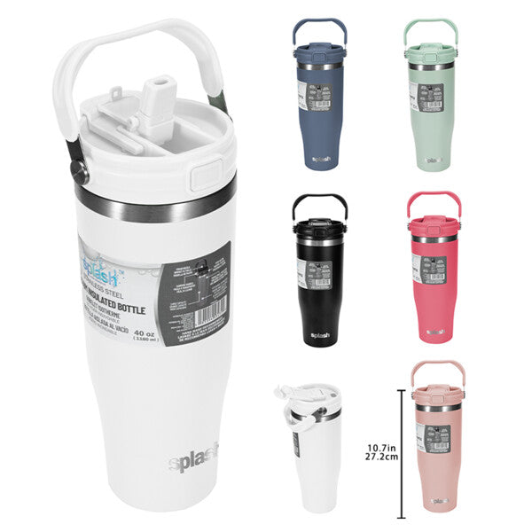 Splash Stainless Steel Vacuum Insulated Bottle 40oz
