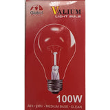 1pc Clear Light Bulb 100W