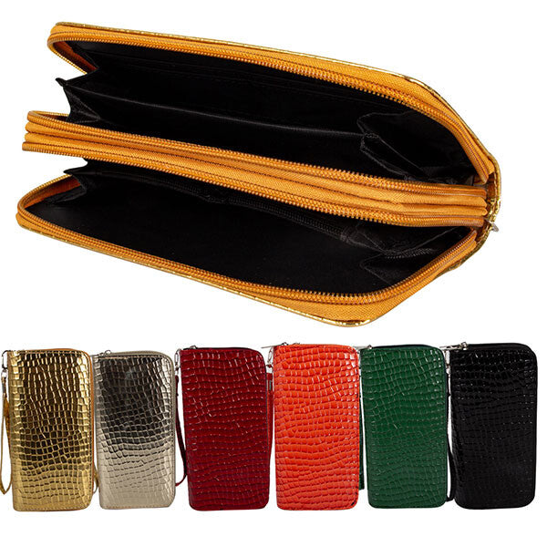 CC Wallet Dual Zipper