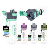 Splash Plastic Sport Bottle 23.7oz Flip Cap w/ Lock