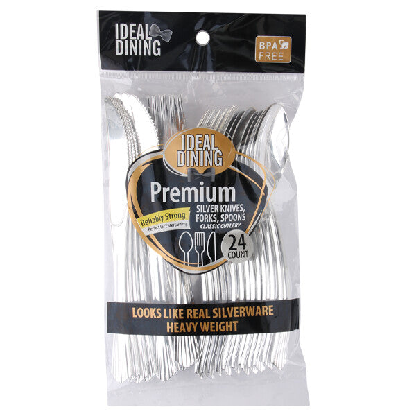 Ideal Dining HD 24CT Silver Combo