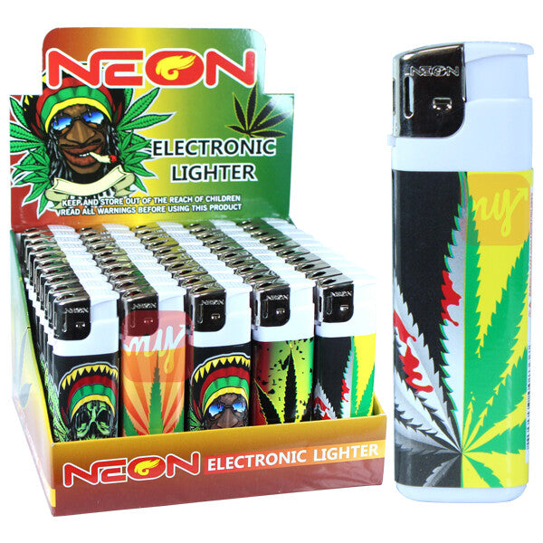 Neon Electronic Lighter Jamal Series