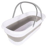 Ideal Home Collapsible Bucket w/ Wheels 22x10.2x7.5 inch