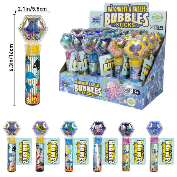 Crystal Shaker Bubble Stick - Ocean World
