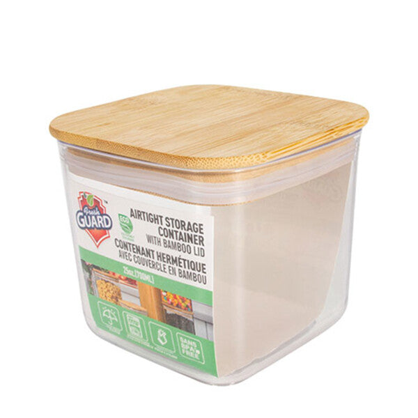 Fresh Guard Airtight Storage Container with Bamboo Lid 700ml