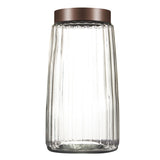 Ideal Kitchen Glass Jar with Clear Lid 76.42 oz