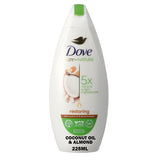 Dove Body Wash 225ml Restoring Coconut Oil & Almond