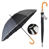 Drops Umbrella Long Wood Handle