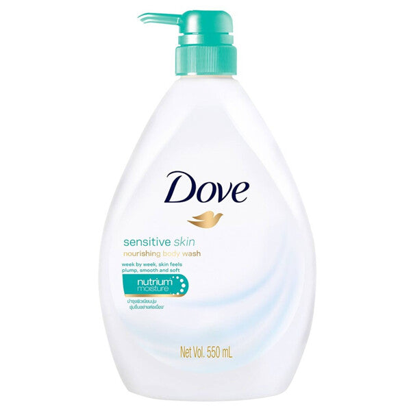 Dove Body Wash 550ml Pump Sensitive Skin