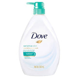 Dove Body Wash 550ml Pump Sensitive Skin