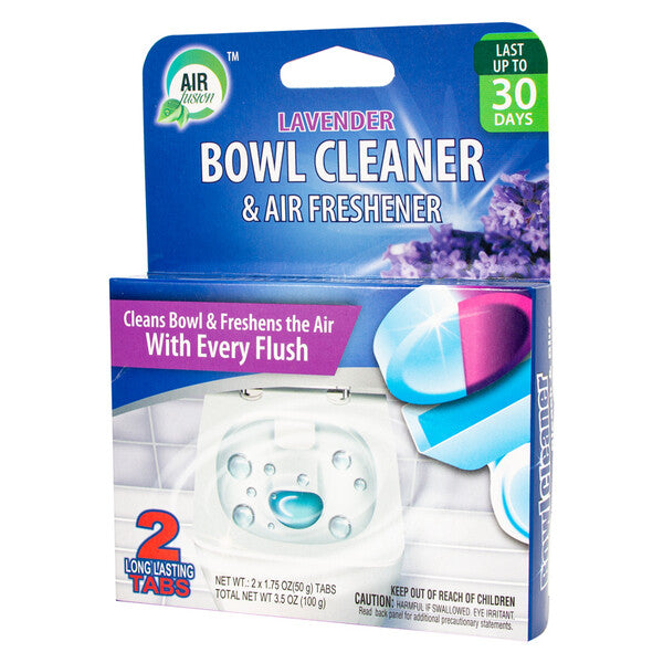 Air Fusion Bowl Cleaner & Freshener 2PK Lavender