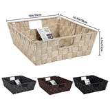 Ideal Home Weaving storage basket 14.9x13x4.7 inch