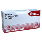 Shield Blue Nitrile Exam Gloves 100CT Size: Small