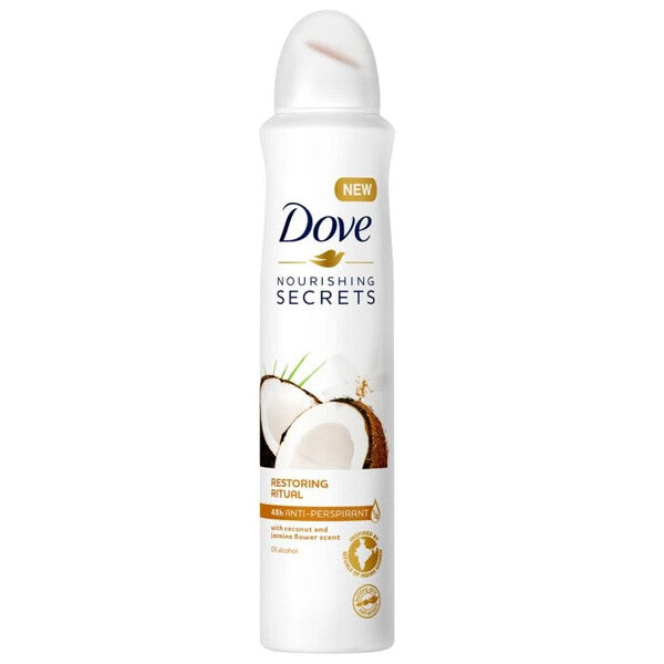 Dove Body Spray 250ml Restoring Ritual Coconut