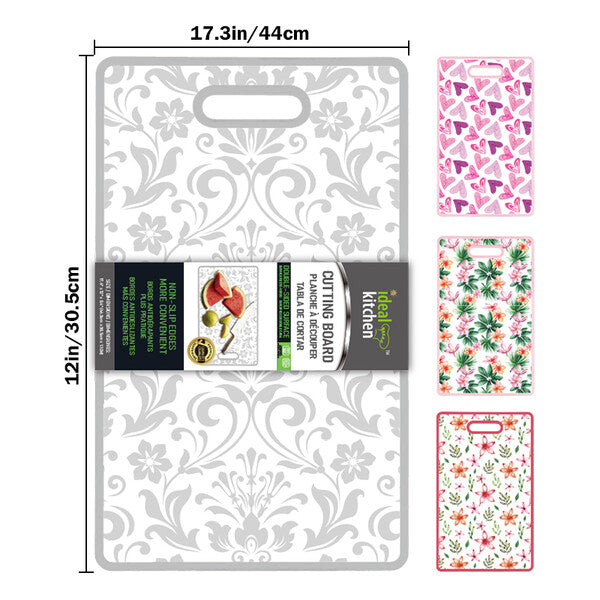 Ideal Kitchen Plastic Cutting Board  12x17.3 in