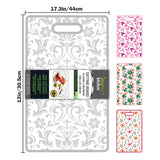 Ideal Kitchen Plastic Cutting Board  12x17.3 in