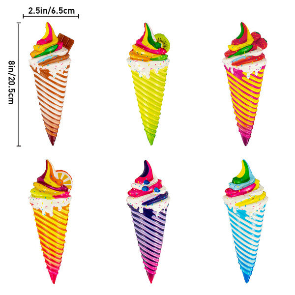 Krazy Soft Squishy Ice Cream Cone 8in