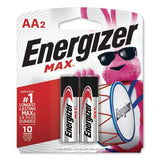 Energizer Max AA Alkaline Batteries - 2 Pack
